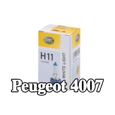 HELLA لمبة، مصباح الضباب — Peugeot 4007