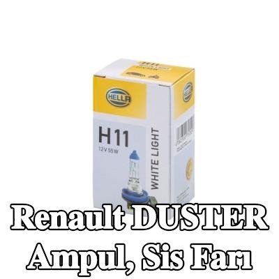 HELLA Ampul, sis farı — Renault Duster