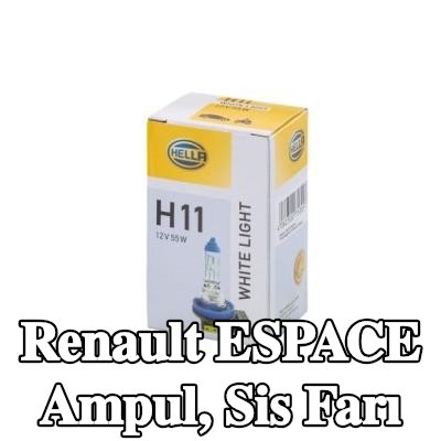 HELLA Ampul, sis farı — Renault Espace