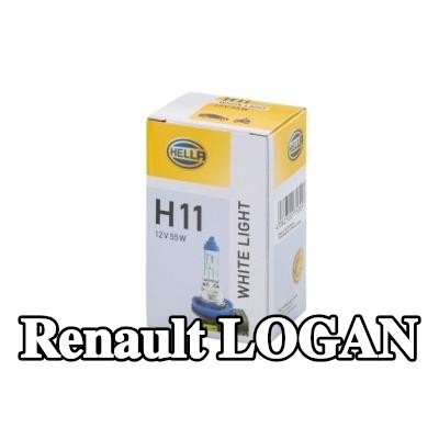 HELLA لمبة، مصباح الضباب — Renault Logan