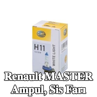 HELLA Ampul, sis farı — Renault Master