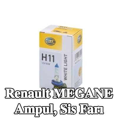 HELLA Ampul, sis farı — Renault Megane