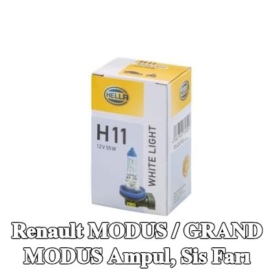 HELLA Ampul, sis farı — Renault Modus / Grand Modus