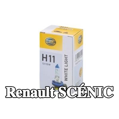 HELLA لمبة، مصباح الضباب — Renault Scénic