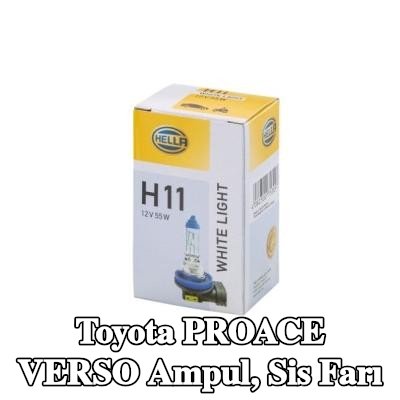 HELLA Ampul, sis farı — Toyota Proace Verso