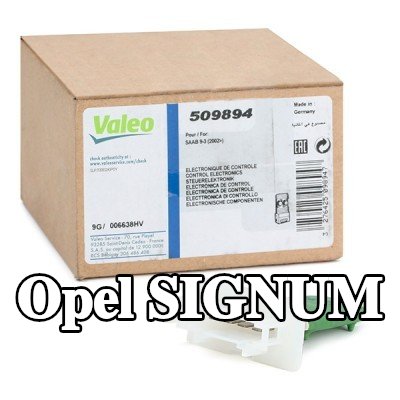 VALEO مقاوم محرك المنفاخ — Opel Signum