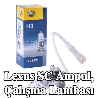 HELLA Ampul, çalışma lambası — Lexus Sc