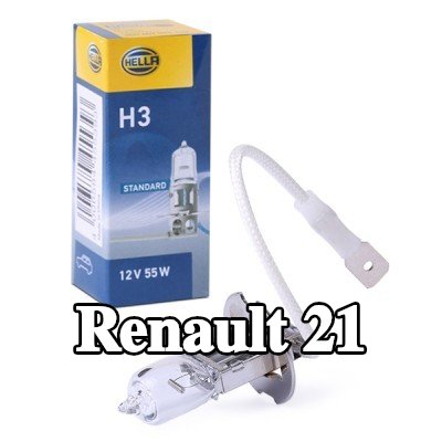 HELLA لمبة، مصباح العمل — Renault 21