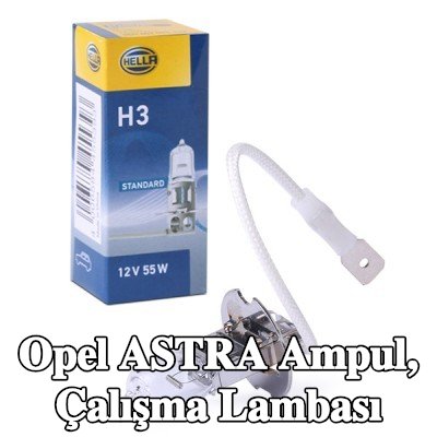 HELLA Ampul, çalışma lambası — 2000 Opel Astra