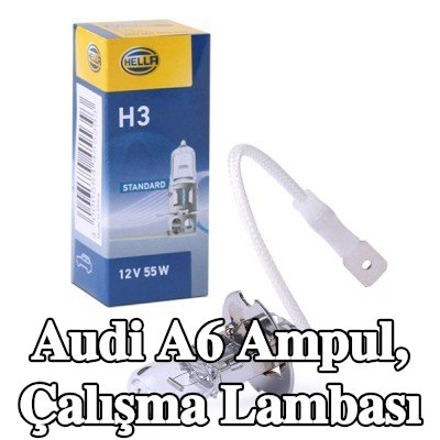 HELLA Ampul, çalışma lambası — Audi A6