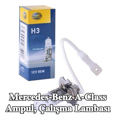 HELLA Ampul, çalışma lambası — 2002 Mercedes-Benz A-Class