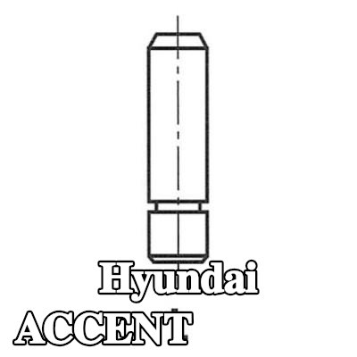 FRECCIA أدلة الصمامات — 2005 Hyundai Accent