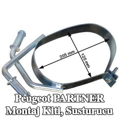 PLANET TECH Montaj Kiti, susturucu — Peugeot Partner