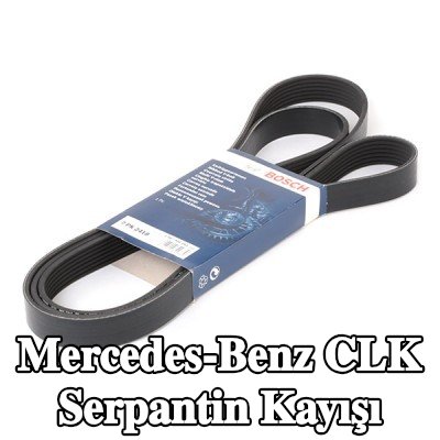 BOSCH Serpantin kayışı 2418mm, Number of ribs: 7 — Mercedes-Benz Clk