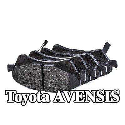 BOSCH مجموعة وسادات الفرامل 19, 3mm, مع لوحة مانعة للصرير, مع دليل التركيب, مع ملحقات — Toyota Avensis