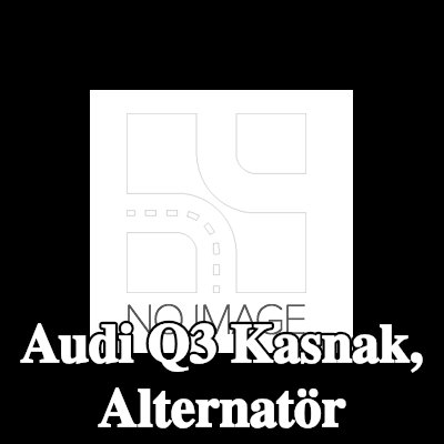 VALEO Kasnak, alternatör — 2012 Audi Q3