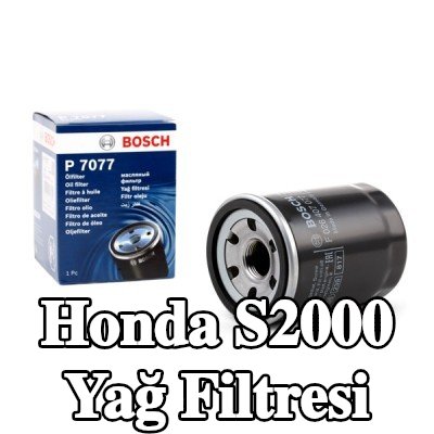 BOSCH Tek çek valflı yağ filtresi — Honda S2000