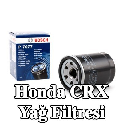 BOSCH Tek çek valflı yağ filtresi — Honda Crx