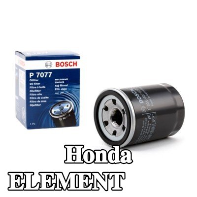 BOSCH فلتر الزيت مع صمام واحد مانع للرجوع — Honda Element