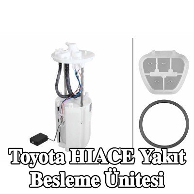 HELLA Elektrikli yakıt besleme ünitesi, Dizel, yakıt seviye sensörlü, contalı/sızdırmaz — Toyota Hiace