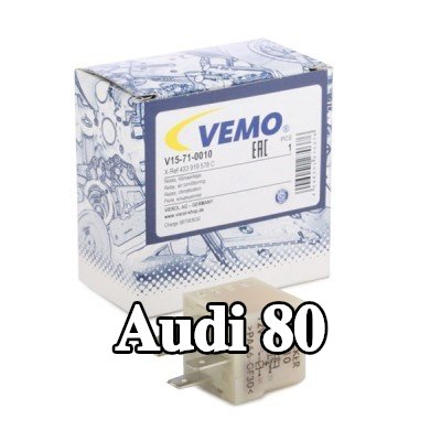VEMO مرحل مروحة التبريد — 1990 Audi 80