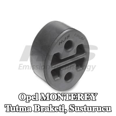 HJS Tutma braketi, susturucu — 1997 Opel Monterey
