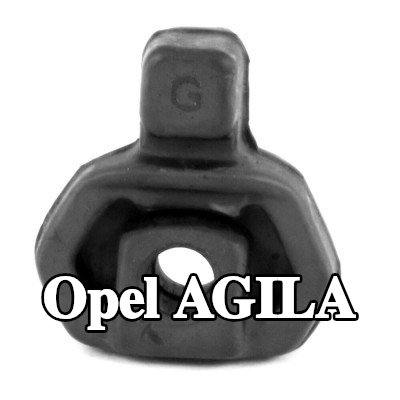WALKER حامل مطاطي للعادم — 2011 Opel Agila