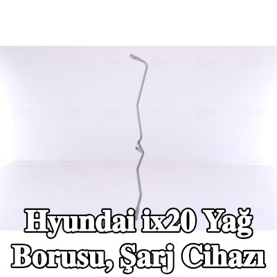 NISSENS Yağ Borusu, şarj cihazı — Hyundai ix20