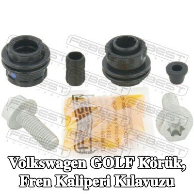 FEBEST Körük, fren kaliperi kılavuzu — Volkswagen Golf