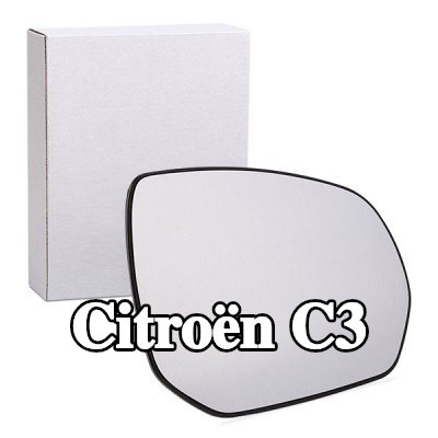 ALKAR زجاج مرآة الجناح الأيمن — 2012 Citroën C3