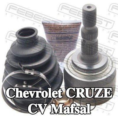 FEBEST CV mafsalı Ön Aks, Tekerlek Tarafı — Chevrolet Cruze