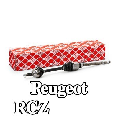 FEBI BILSTEIN عمود الدفع للمحور الأمامي الأيمن, مع صمولة — Peugeot Rcz