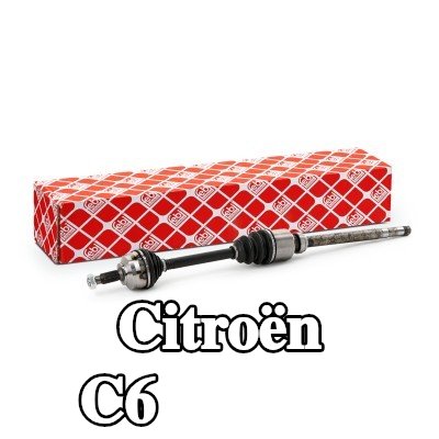 FEBI BILSTEIN عمود الدفع للمحور الأمامي الأيمن, مع صمولة — Citroën C6