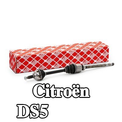 FEBI BILSTEIN عمود الدفع للمحور الأمامي الأيمن, مع صمولة — Citroën Ds5
