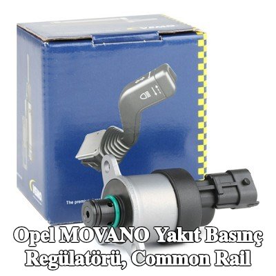 VEMO Yakıt basınç regülatörü, common rail Yüksek Basınç Pompası (düşük basınç tarafı), Orijinal VEMO Kalitesi — Opel Movano