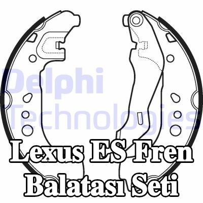 DELPHI Fren Balatası Seti — Lexus Es
