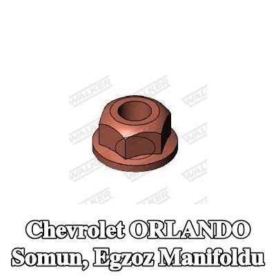 WALKER Somun, egzoz manifoldu — Chevrolet Orlando