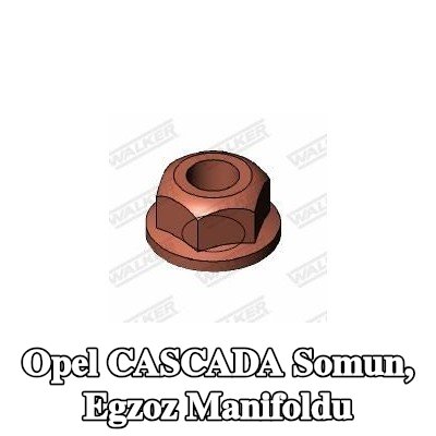 WALKER Somun, egzoz manifoldu — Opel Cascada