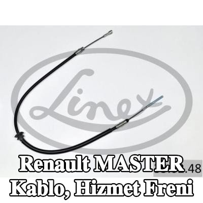 LINEX Kablo, hizmet freni — Renault Master