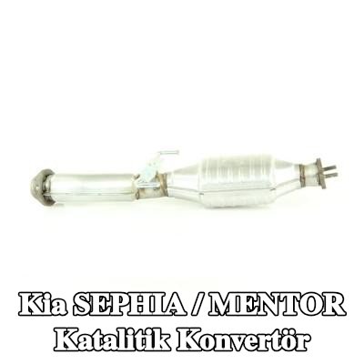 WALKER Montaj parçaları ile katalitik konvertör — Kia Sephia / Mentor