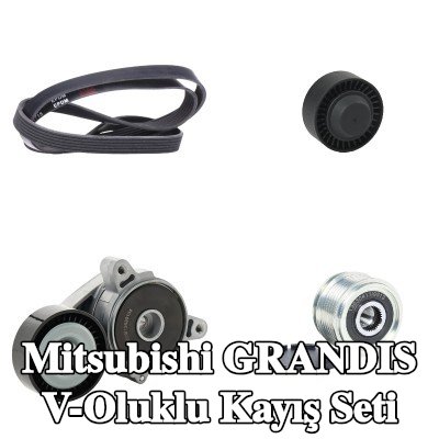 RIDEX V-Oluklu Kayış Seti — Mitsubishi Grandis