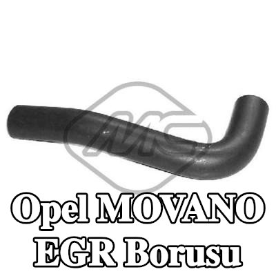 Metalcaucho EGR borusu — Opel Movano