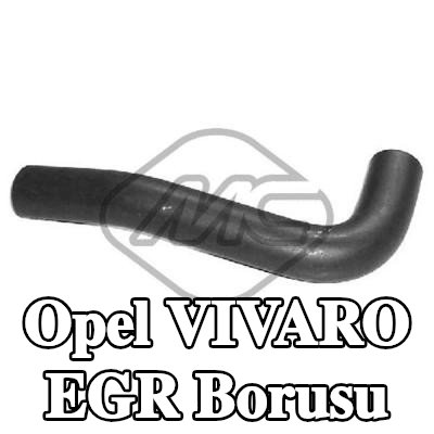 Metalcaucho EGR borusu — Opel Vivaro