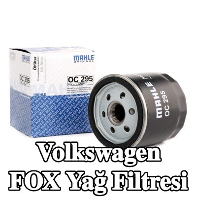 MAHLE Tek çek valflı yağ filtresi — Volkswagen Fox