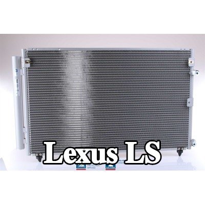 NISSENS مكثف تكييف الهواء مع مجفف, مع تعبئة بالنيتروجين — Lexus Ls