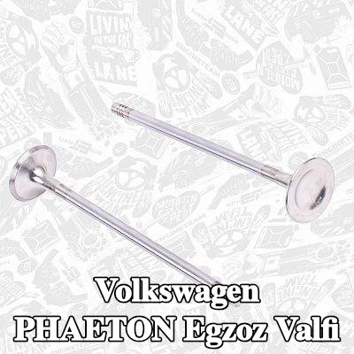 ET ENGINETEAM Egzoz valfi, egzoz tarafı, Krom kaplı valf gövdesi, Stellite kaplı valf yuvası, Sertleştirilmiş valf sapı ucu — Volkswagen Phaeton