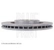 BLUE PRINT Ön aks fren diski, Outer Diameter: 314, 0mm, içten havalandırmalı, Kaplamalı — Mitsubishi Gto (3)