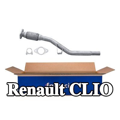 HELLA أنبوب العادم المرن الأمامي, مع قطع التركيب — 2012 Renault Clio