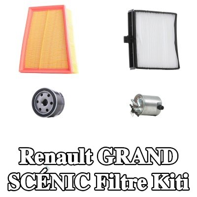 RIDEX Filtre kiti — 2005 Renault Grand Scénic