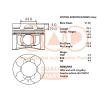 IAP QUALITY PARTS Piston segmanlı piston — Mitsubishi L200 (1)